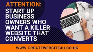 Affordable Website Design With Create Website 4 U. Premium websites and support.