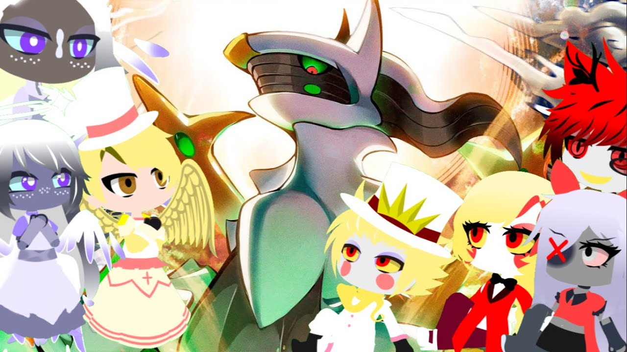 Personagens de Hazbin Hotel React Arceus (As) [SEM SOM DE FUNDO] | Criador |  @M4rkim