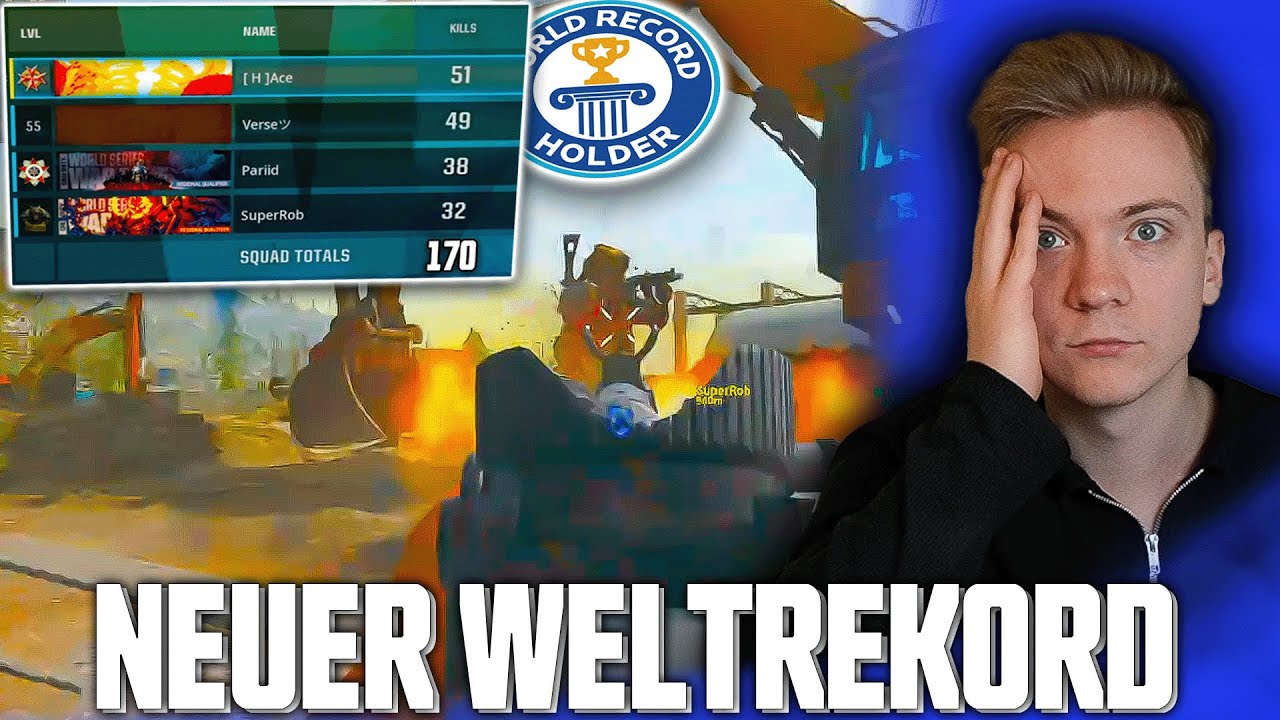 170 KILLS in EINER RUNDE - Der NEUE WARZONE WELTREKORD! | V1nKub