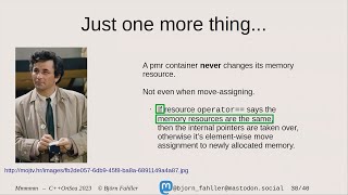 Most Malleable Memory Management Method in C++ - Björn Fahller - C++ on Sea 2023