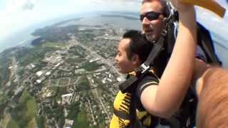 Kimi Goes Skydiving