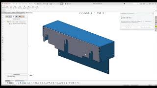 Flat pattern DXF from SOLIDWORKS – thickness, material and quantity in the file name | Releasy Work