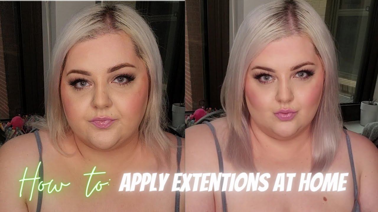 How to Apply Hair Extensions Yourself, Easy and Affordable YouTube
