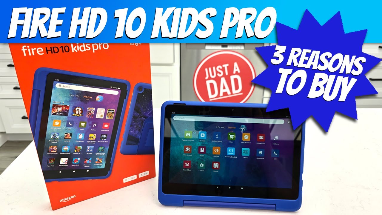 Amazon Fire HD10 Kids Pro Tablet I Love It! 3 Reasons to Buy - YouTube