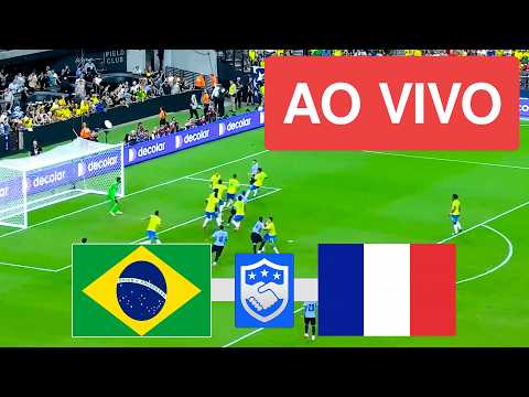 BRASIL X FRANÇA AO VIVO (COM IMAGENS !!!) AMISTOSO SELEÇÃO BRASILEIRA 2026 - ASSISTA AGORA!