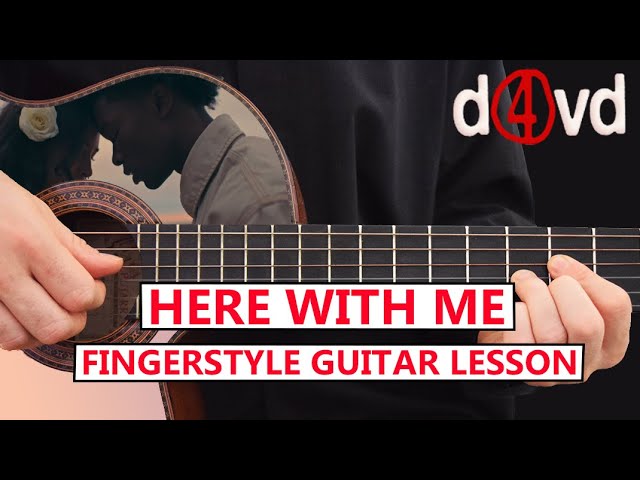 Here With Me - d4vd, Fingerstyle Guitar