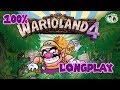 Wario Land 4 (ワリオランドアドバンス ヨーキのお宝) 100% GBA Longplay [HD]