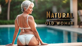 Natural Old Woman Over 60 💍 Swimsuits With Pride Ladies
