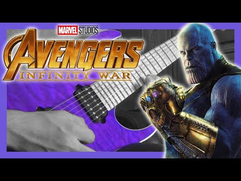 "avengers:-infinity-war"-|-trailer-#1-music-guitar-cover-(w/tabs)