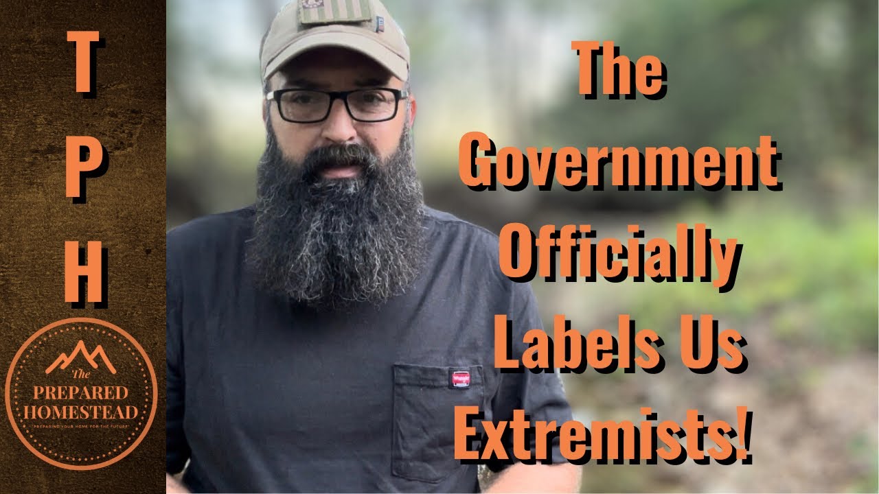 The Government Officially Labels Us Extremists - YouTube