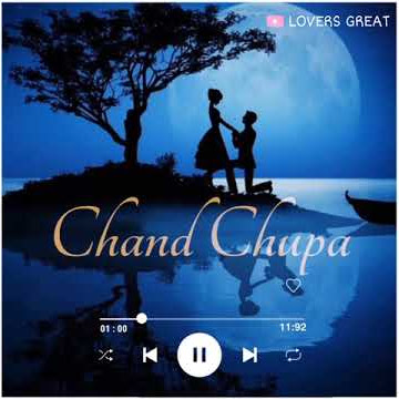 ❤️Chand Chupa Badal Mein❤️ || Whatsapp status video ||