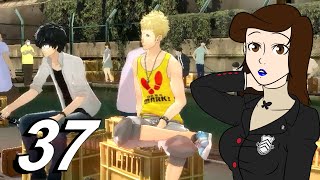 Two Dudes, Fishing at a Pond | Gutslove Plays 🔞 Persona 5 Royal, Part 37