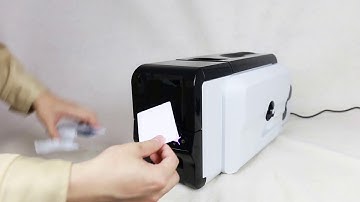 DASCOM DC-3300 | Using the cleaning card