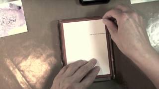 Creating a Subtle Background with White Embossing