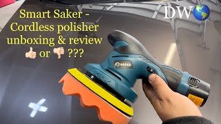 Smart Saker Cordless Polisher Unboxing and Review