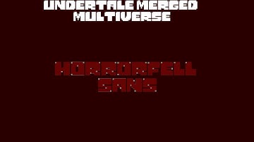 Roblox| Undertale Merged Multiverse - Horrorfell Sans (Halloween Update 1.5)