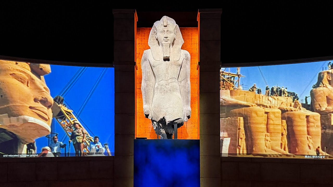 会期延長！「ラムセス大王展 ファラオたちの黄金」 - YouTube