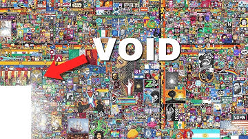 Final Moments of r/place Timelapse (Void)