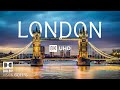 London 8k ultra avec de la musique de piano doux  60 ips  8k nature film