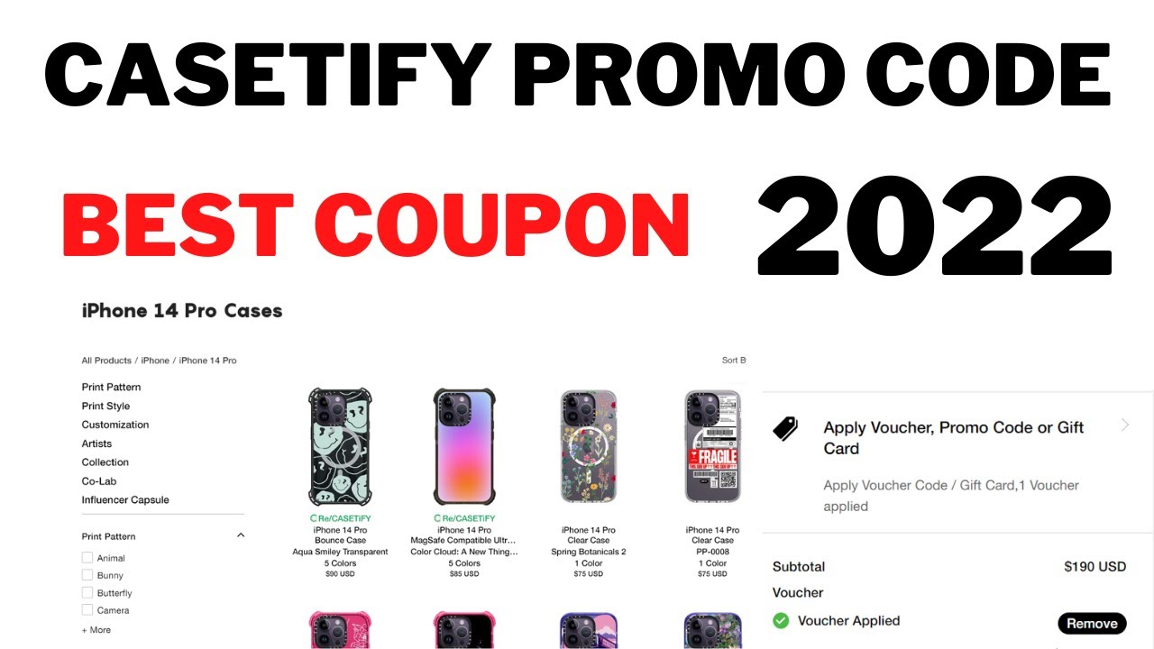 Casetify Discount Codes 2022 I Casetify PROMO CODE I Casetify COUPON
