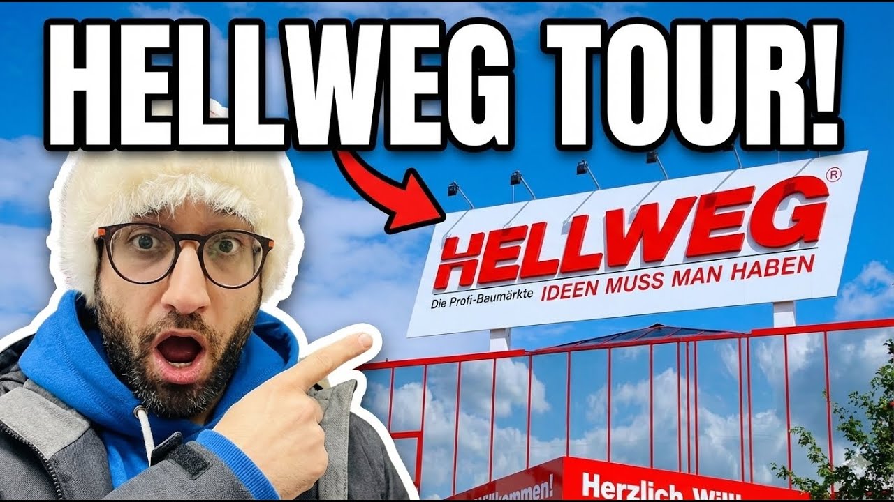 Hellweg Hardware Store Tour: Inside a German DIY Paradise (Baumarkt Tour)