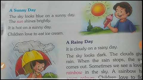 Class-1,EVS, lesson-13 Up in the sky, part-2