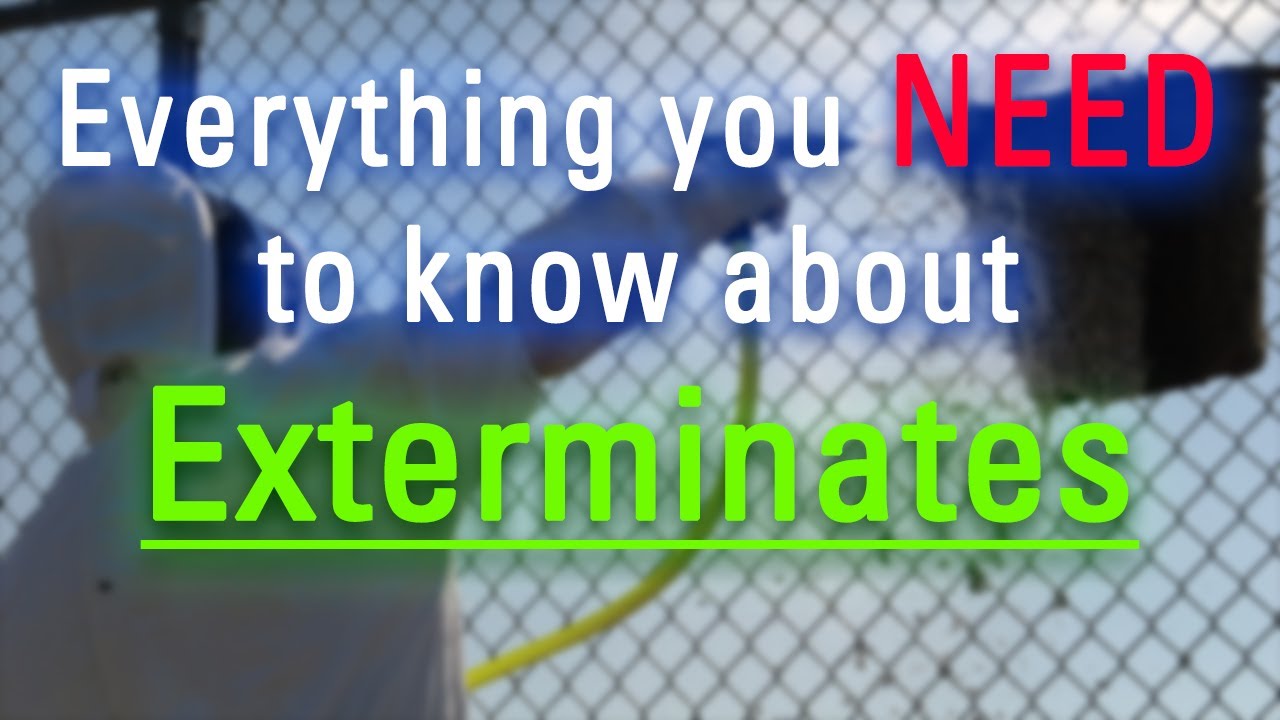 How to Say Exterminates in English? | What are Exterminates? | How Do ...