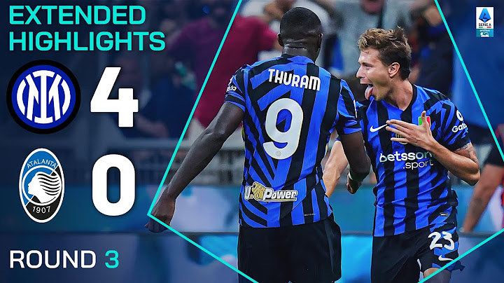 INTER-ATALANTA 4-0 | EXTENDED HIGHLIGHTS | SERIE A 2024/25