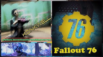 Fallout 76 pvp - griefers intentionally crashing servers in the wake of Legacy weapon removal
