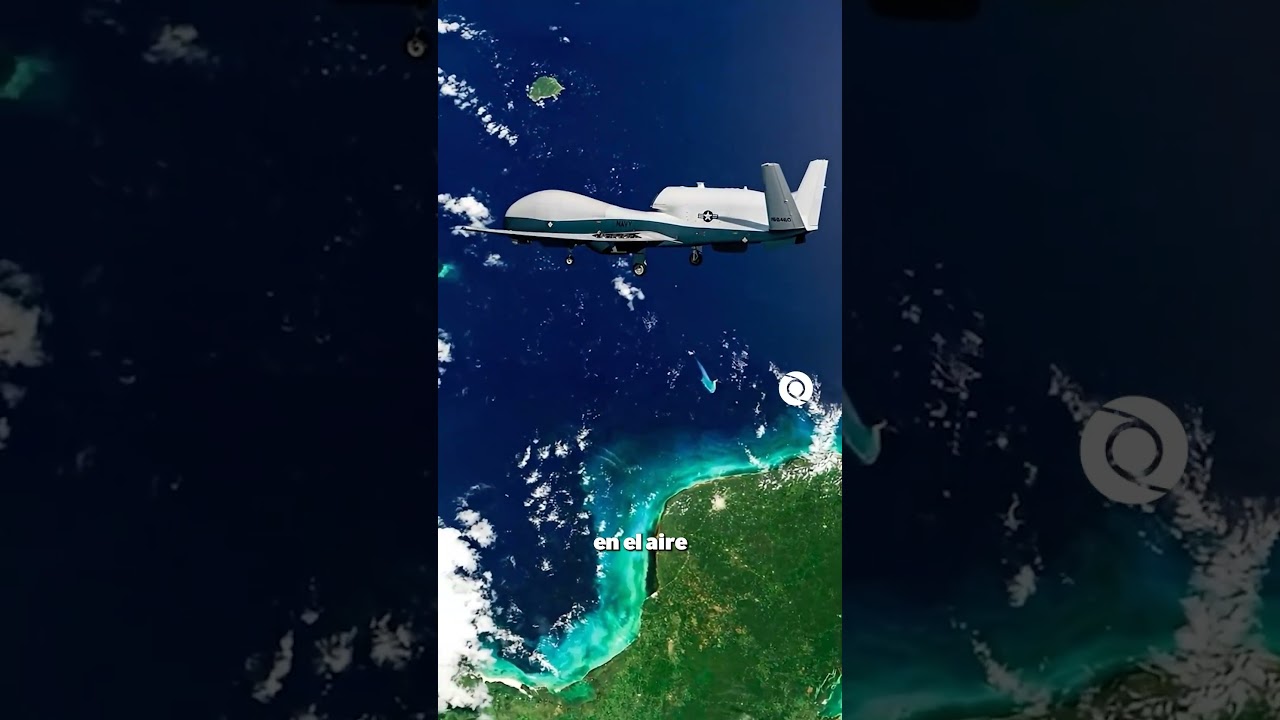 Dron estadounidense vuelve a vigilar el Golfo de México y las costas de Yucatán