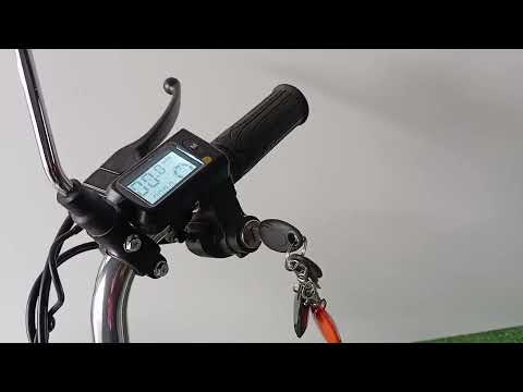 Електровелосипед Crossride Express 20" двомістний, видео 2