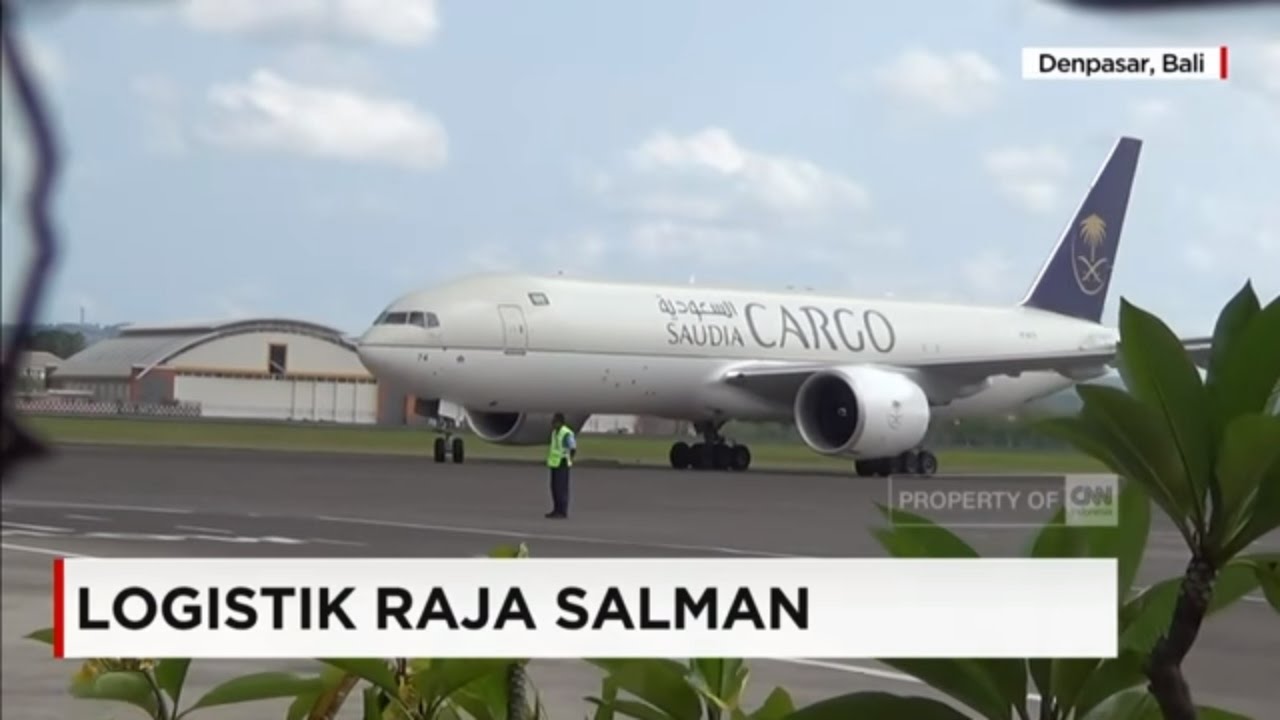 Pesawat Kargo Pengangkut Barang Raja Salman Sudah 