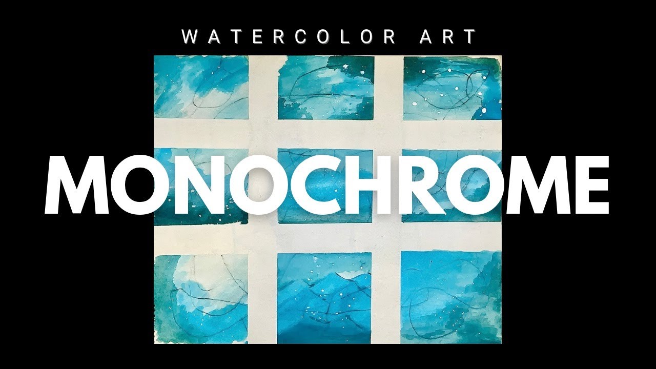 One Color Photo Challenge One Color Challenge | Watercolor Fun with Friends - YouTube