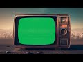 Old Retro TV Green Screen 4K Vintage Global Kreators 