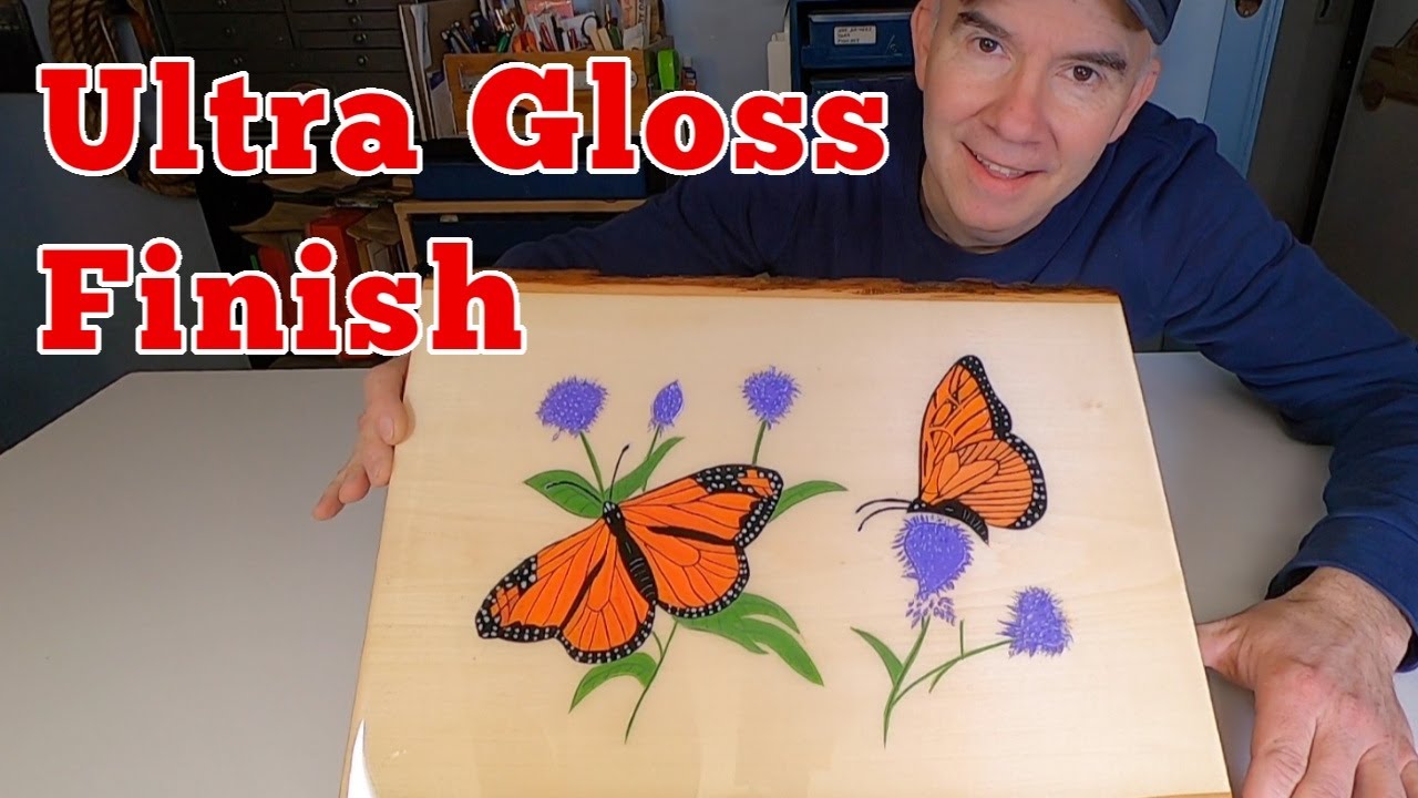 How to Apply Clear Epoxy Resin “Liquid Glass” YouTube