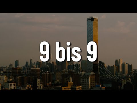 SIRA, badchieff, Bausa - 9 bis 9 (Letra/Lyrics) | Official Music Video