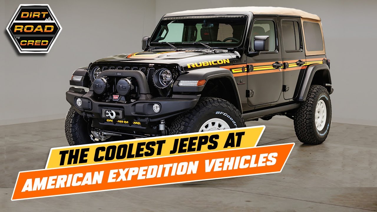 The COOLEST Jeeps at AEV Headquarters! (American Expedition