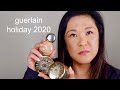 guerlain holiday 2020 | l'essential natural longwear foundation bronzing powder, meteorites