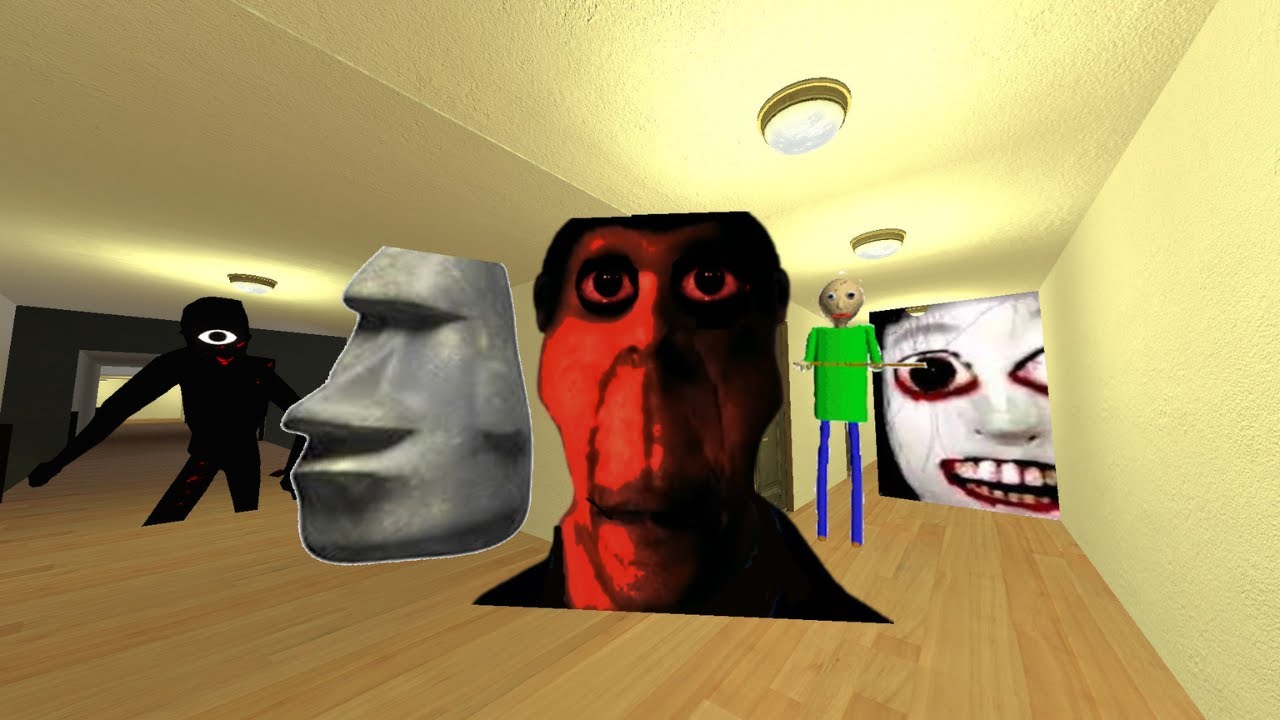 Runner From Netbots MY NAME DEMUNGA MOAI SEEK AND ALL NETBOTS #nextbots #ObungaWorldGMod ...