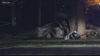 Fiery crash in St. Louis County kills 3 teens, injures 2
