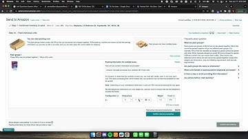 How to ship pallets of loose units to Amazon