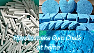 Tutorial:-How to make Gym Chalk at home with Result |For asmr|