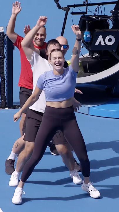 Aryna Sabalenka's DANCE moves! 💃🏻
