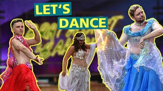 Hüftakrobatik Basti & Özcans Bauchtanz-Performance Bratwurst & Baklava - Die Show