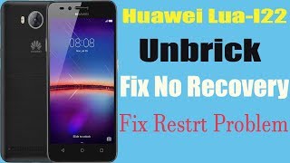 How To Fix Restart Problem Huawei Y3ii Lua-L22 Fix No Recovery