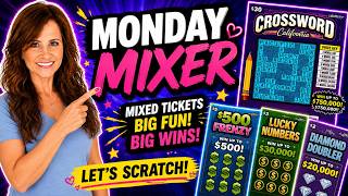 💢$30 California Xtreme Crossword Mixed Lottery Scratch Off Tickets
