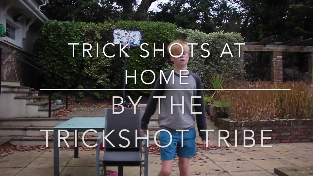 TrickShots at Home The Trickshot Tribe YouTube