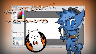 How to make a stylize character [Fire Alpaca Tutorial]