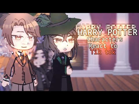 HP characters react to tik tok || pt. 1/?     (I hope you like this vid)