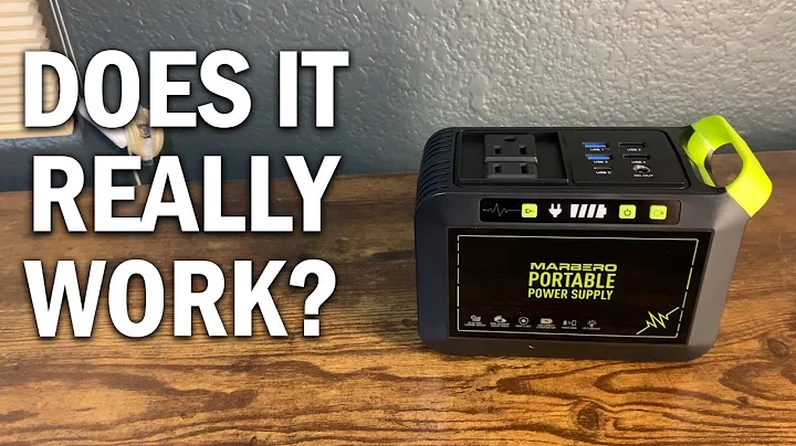 MARBERO 88Wh Portable Power Station Review - Does It Really Work?